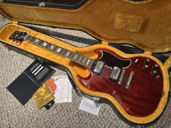 2024 GIBSON CUSTOM SHOP '61 LES PAUL SG STANDARD REISSUE VOS