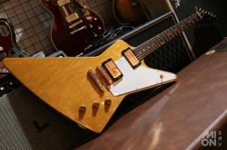 GIBSON '59 KORINA EXPLORER 1959 REISSUE 1991 NATURAL ELECTRIC GUITAR
