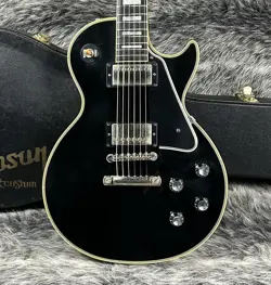 GIBSON CUSTOM SHOP 1968 LES PAUL CUSTOM VOS EBONY 2010 ELECTRIC GUITAR
