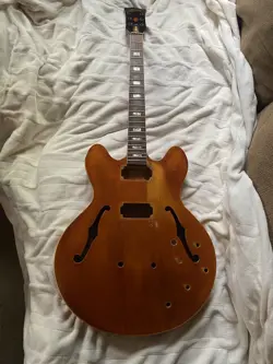 GIBSON 1972 NATURAL ES 340 TD BODY & NECK PROJECT GUITAR