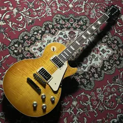 GIBSON EXCLUSIVE LES PAUL STANDARD 60S AAA FIGURED HONEY LEMON BURST USA 2025