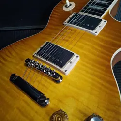GIBSON KIRK HAMMETT SIGNATURE GREENY LES PAUL STANDARD BURST SAFE DELIVERY FROM