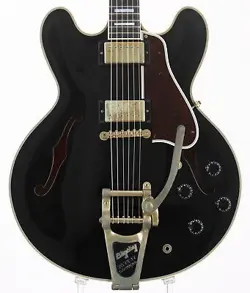 GIBSON CUSTOM MEMPHIS ES-355 W/BIGSBY EBONY [SN 02565707]