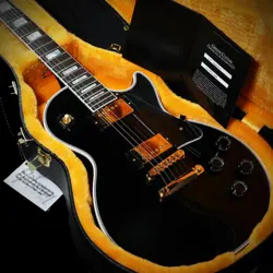 GIBSON CUSTOM SHOP LES PAUL CUSTOM W EBONY FINGERBOARD GLOSS EBONY
