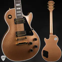 GIBSON CUSTOM SHOP PSL LES PAUL CUSTOM GLOSS COPPER BRONZE SPARKLE #CS402767