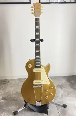 GIBSON TRIBUTE LESPAUL 52REISSUE GOLDTOP SAFE DELIVERY FROM JAPAN