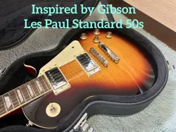 EPIPHONE INSPIRED BY GIBSON STANDARD 50S VINTAGE SUNBURST GUITAR
