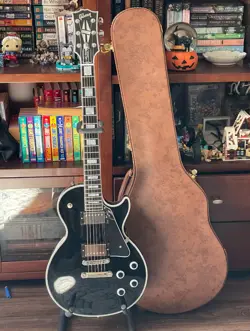 GIBSON CUSTOM SHOP LES PAUL EBONY 2018