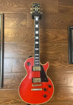 GIBSON LES PAUL CUSTOM LITE 1987 FERRARI RED