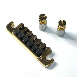 GIBSON TP-6 TP6 GOLD TAILPIECE W/ FINE TUNERS    EXCELLENT CONDITION
