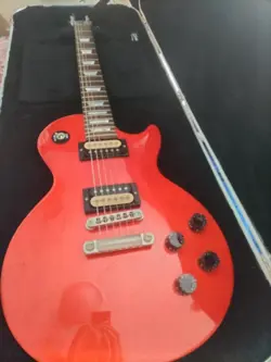 GIBSON LES PAUL RED ELECTRIC GUITAR SAFE DELIVERY FROM JAPAN