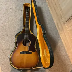 ACOUSTIC GUITAR GIBSON LG-1 SUNBURST MADE IN 1964