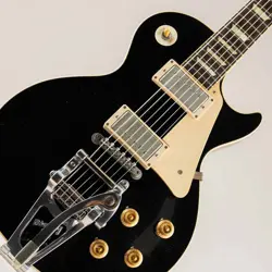 GIBSON CUSTOM SHOP 1957 LES PAUL STANDARD REISSUE W BIGSBY EBONY HEAVY AGED 2013