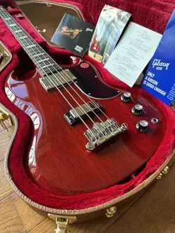 2019 GIBSON SG STANDARD BASS - CHERRY RED