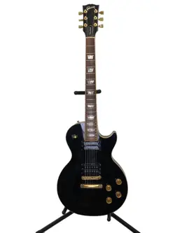 GIBSON ELECTRIC GUITAR/LES PAUL TYPE/BLACK TYPE/HH//