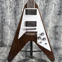 GIBSON 70S FLYING V DARK WALNUT