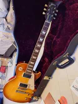 2007  GIBSON CUSTOM SHOP USED HISTORIC COLLECTION 1958 LES PAUL PLAIN TOP VOS
