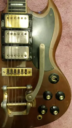 VINTAGE (1971-1972)  SERIAL 052690 GIBSON SG CUSTOM.