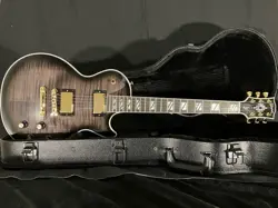 GIBSON LES PAUL TRANSPARENT EBONY BURST