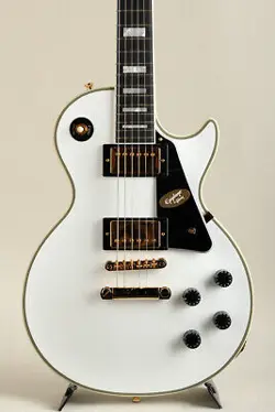 EPIPHONE INSPIRED BY GIBSON CUSTOM LES PAUL CUSTOM ALPINE WHITE S N 24031523012