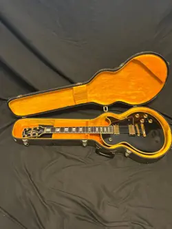 BLACK GUITAR W/OHSC