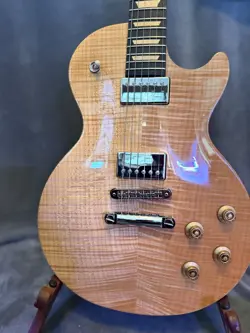 GIBSON LES PAUL PUSH TONE NATURAL MADE IN USA 2008 ELECTRIC GUITAR W/HARD CASE