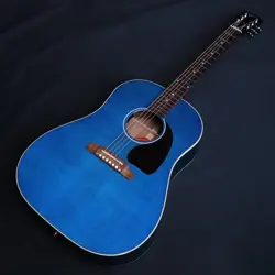 GIBSON ISHIBASHI DEALER SELECT J 45 STANDARD BLUEBONNET  ACTUAL IMAGE   MADE IN