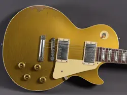 GIBSON LES PAUL 1957 STANDARD REISSUE MURPHY LAB ULTRA HEAVY AGED GOLD TOP