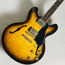 GIBSON CUSTOM SHOP ES-335 1959 REISSUE DOT FIGURED TOBACCO BURST 1997 3.65KG