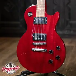 GIBSON THE PAUL II - RED WINE WITH HARD SHELL CASE - USED
