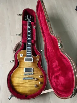 ELECTRIC GUITAR GIBSON USA LES PAUL TRADITIONAL 2018 HONEY BURST & HARD CASE