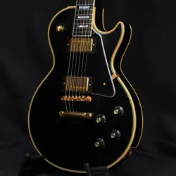 GIBSON CUSTOM SHOP MURPHY LAB 1968 LES PAUL CUSTOM ULTRA LIGHT AGED EBONY 2025