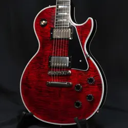 GIBSON CUSTOM SHOP DEALER SELECT LES PAUL CUSTOM W/EBONY FB GLOSS 2025