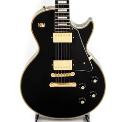 GIBSON CUSTOM SHOP CUSTOM SHOP 1968 LES PAUL CUSTOM EBONY 2022
