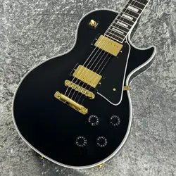 GIBSON CUSTOM SHOP LES PAUL CUSTOM W/EBONY GLOSS#CS500904 4.63KG #GG7QF