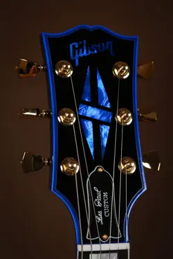 GIBSON LES PAUL CUSTOM SHOP BLUE BURST ELECTRIC GUITAR FIGURED MAPLE