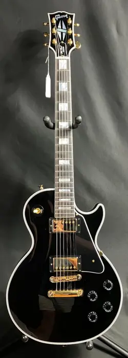 GIBSON CUSTOM LES PAUL CUSTOM ELECTRIC GUITAR BLACK BEAUTY W/ OHSC