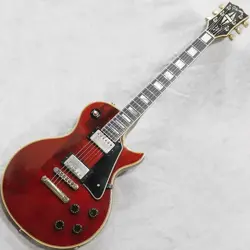 GIBSON 1979 LES PAUL CUSTOM WINE RED MADE IN USA VINTAGE SOLID ELECTRIC GUITAR