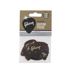 GIBSON TORTOISE PICKS 12 PACK THIN