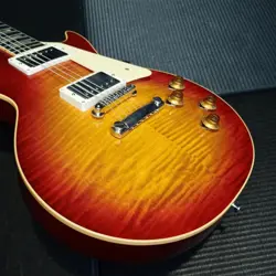 GIBSON CUSTOM SHOP 1959 LES PAUL STANDARD GLOSS FACTORY BURST FINEST SAFE DELIVE