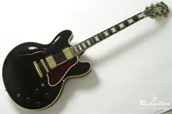 GIBSON CUSTOM SHOP ES-355 STOP BAR - BLACK ELECTRIC GUTIAR [AUTH]