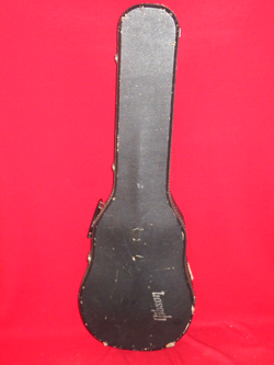 GIBSON 1972 BLACK TOLEX W/ VIOLET INT. LES PAUL HARDSHELL CASE