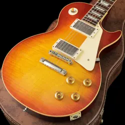 GIBSON CUSTOM SHOP HISTORIC COLLECTION 1958 LES PAUL STANDARD HRM VOS WASHED CHE