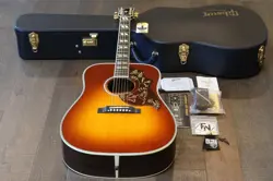 MINTY! GIBSON CS HUMMINGBIRD REGAL ACOUSTIC/ ELECTRIC GUITAR ICED TEA   COA OHSC