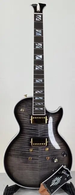 GIBSON LES PAUL SUPREME ELECTRIC SOLIDBODY GUITAR, TRANSPARENT EBONY BURST