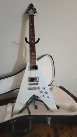 GIBSON FLYING V HP 2017 - ALPINE WHITE
