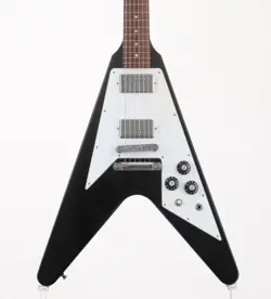 GIBSON LIMITED RUN FLYING V EBONY USED ELECTRIC GUITAR  2015