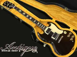 GIBSON CUSTOM SHOP 1961 SG STANDARD 2022 OXBLOOD BLACK ROSEWOOD FB W '57CLASSIC