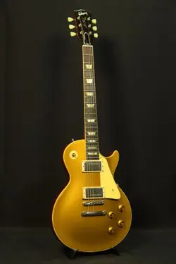 GIBSON CUSTOM SHOP 1957 LES PAUL STANDARD GOLD TOP USED ELECTRIC GUITAR