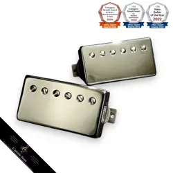 59 NOSTALGIA HUMBUCKER PICKUP GIBSON LES PAUL BLACK COVER
